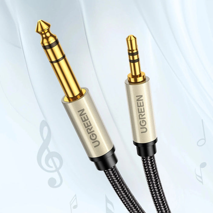Ugreen AV127 câble audio 5 m 3,5mm 6,35 mm Gris - vue 5