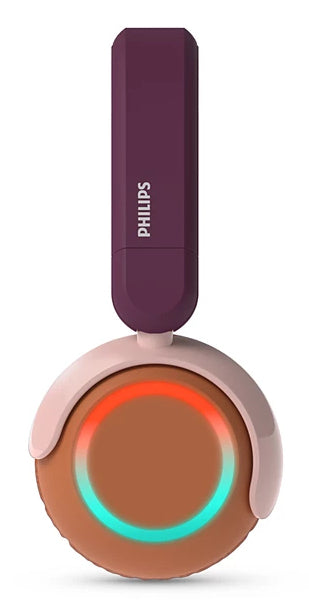 Philips 4000 series TAK4200MP/00 casque Sans fil Arceau Appels/Musique Bluetooth Orange, Violet, Rose