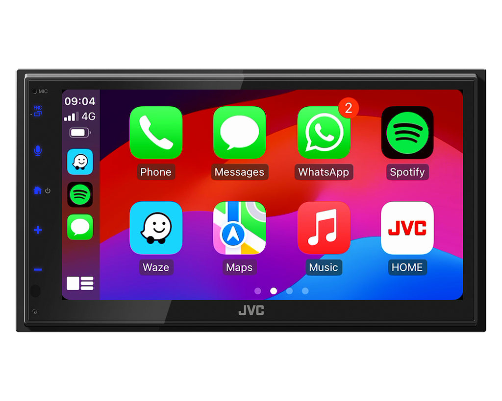 JVC KW-M695DBW récepteur multimédia de voiture Noir Wifi 200 W Bluetooth