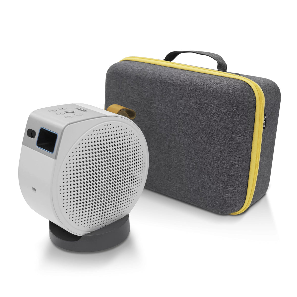Sac de Transport pour Projecteur BenQ 5J.JSR09.001, Gris et Jaune