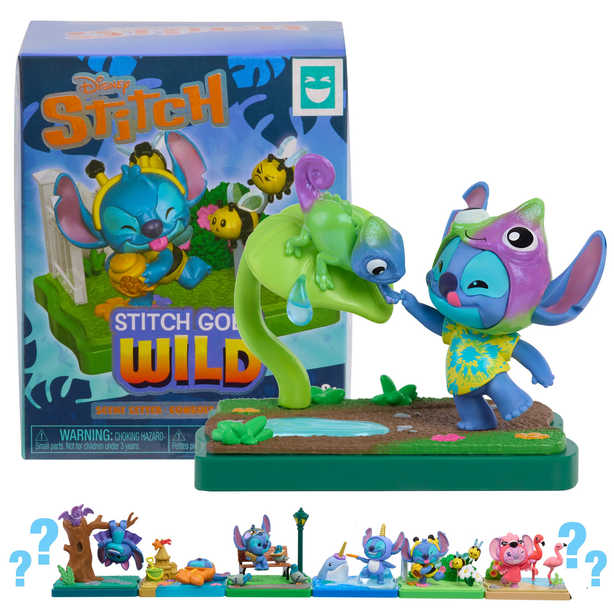 Just Play Happy Haul Stitch Goes Wild Collectible Fgire Blind Boxes