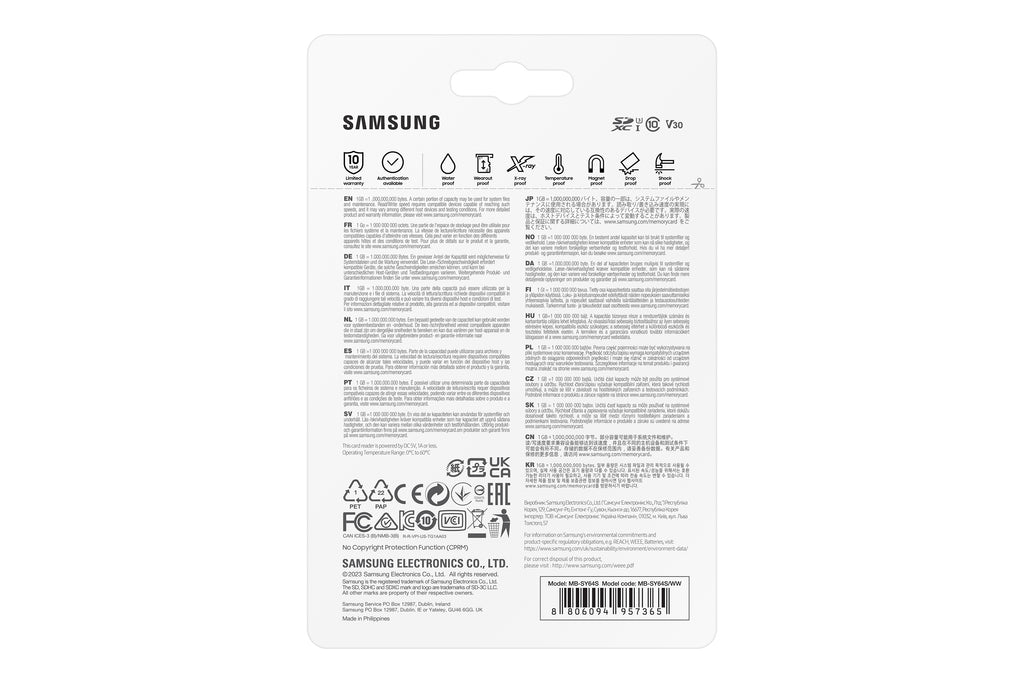 Samsung PRO Ultimate 64 Go SDXC UHS-I Classe 3