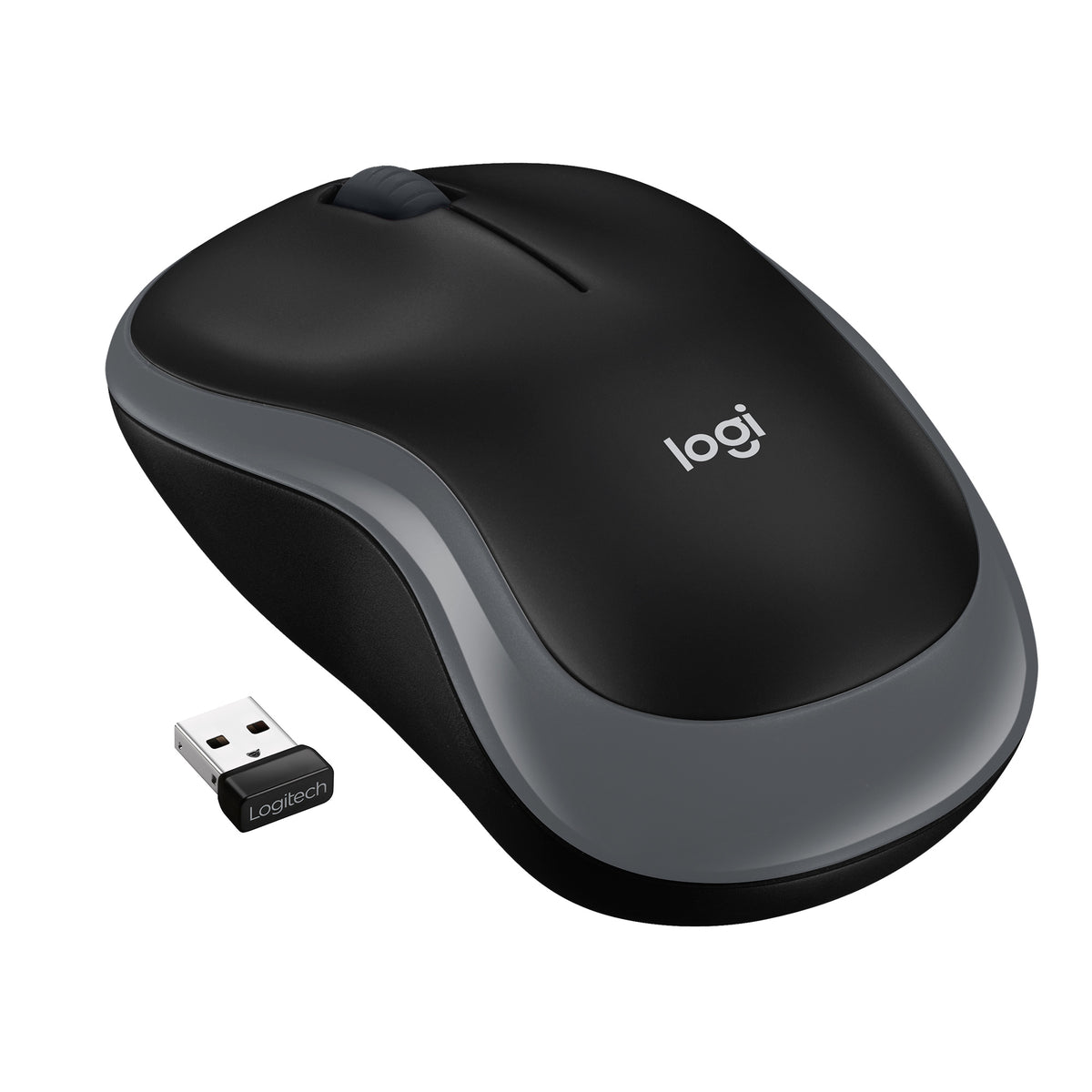 Logitech M185 Souris Optique Sans Fil, Grise