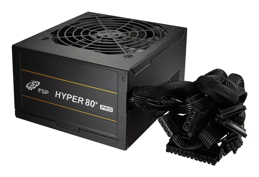 FSP HYPER 80+ PRO 650W Alimentation ATX 24-pin, Certification 80 PLUS Bronze, Noir