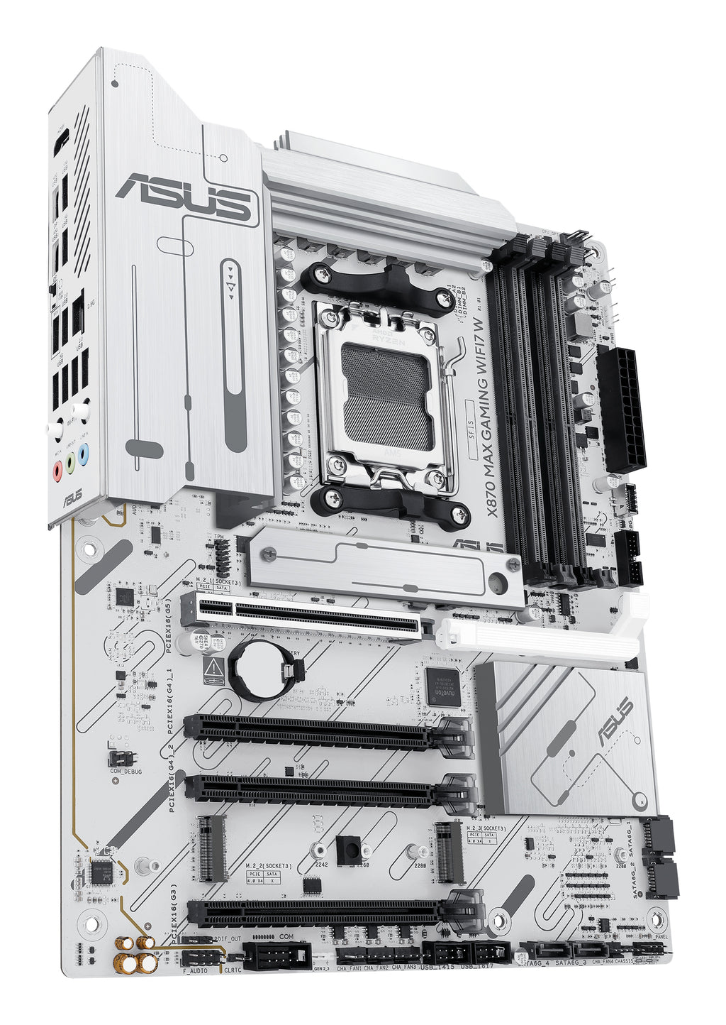 ASUS X870 MAX GAMING WIFI7 W AMD X870 Emplacement AM5 ATX