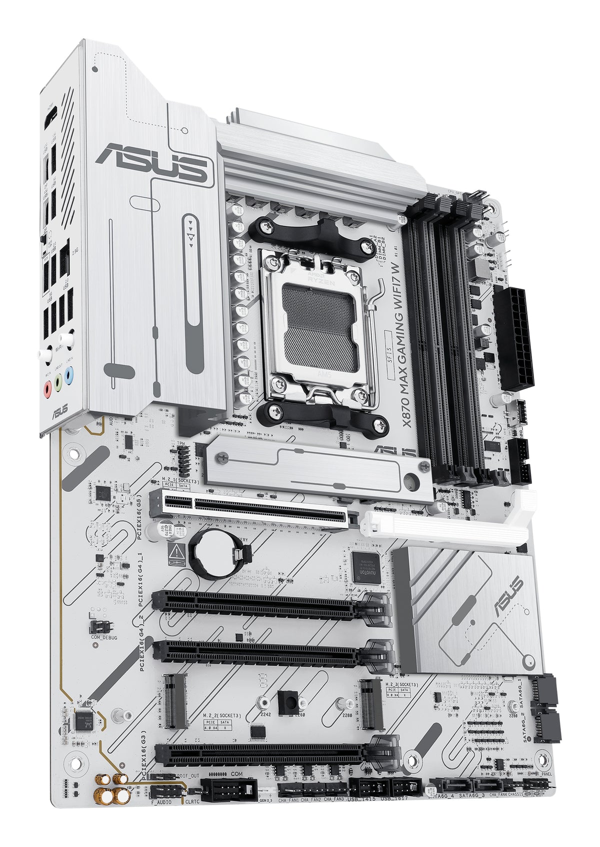 ASUS X870 MAX GAMING WIFI7 W AMD X870 Emplacement AM5 ATX