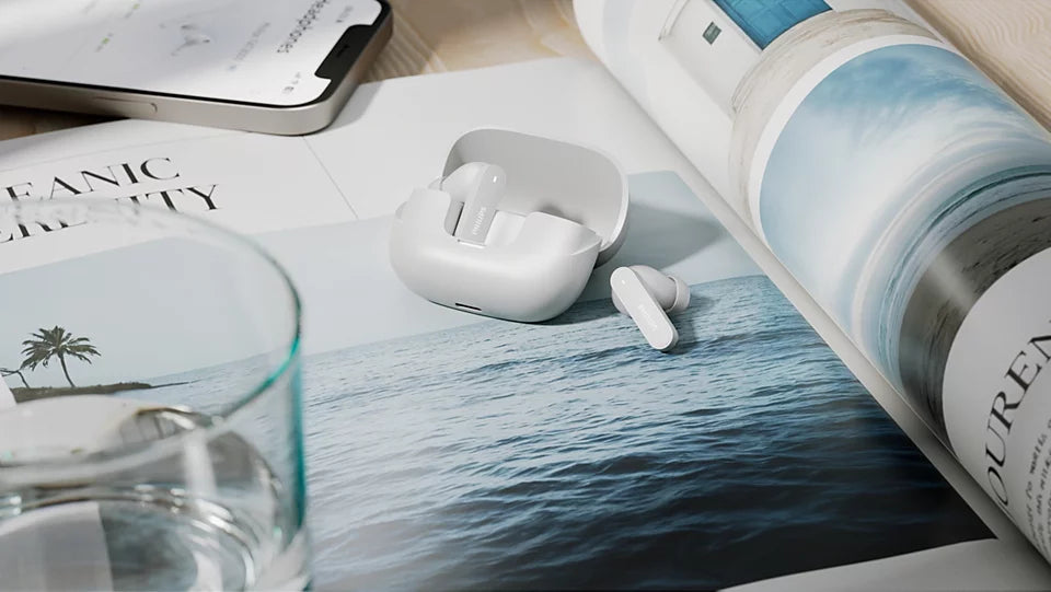 Philips TAT3000WT/00 Écouteurs True Wireless Stereo (TWS) Bluetooth, Blanc