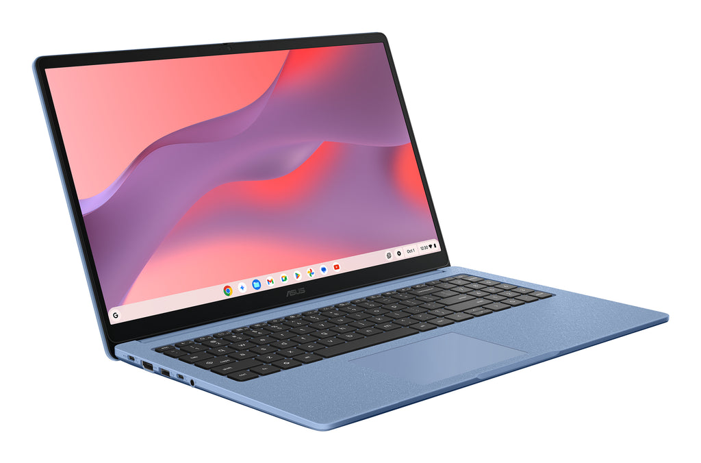 ASUS Chromebook CM1505CM4A-S70030, 15.6" Full HD, MediaTek Kompanio 540, 4 Go RAM, 128 Go eMMC, Wi-Fi 6, ChromeOS, Bleu