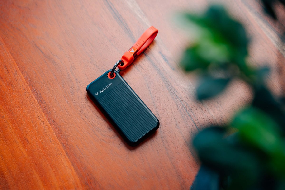 Verbatim Pocket SSD 2 To USB Type-C 3.2 Gen 2 (3.1 Gen 2) Noir, Rouge