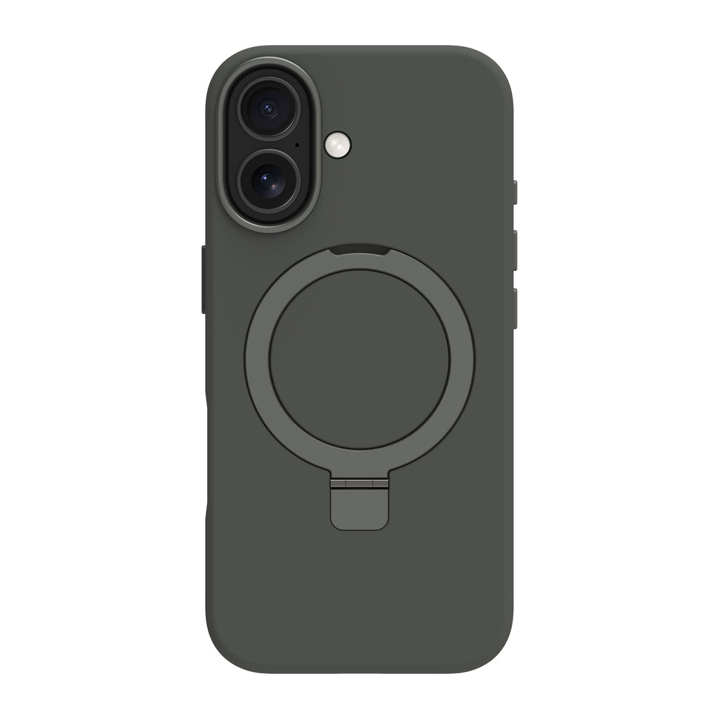 Coque de Protection Roskilde MS Kick ICON pour iPhone 17, Housse avec Support de Bureau, Vert