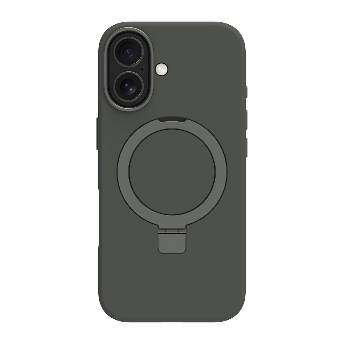 Coque de Protection Roskilde MS Kick ICON pour iPhone 17, Housse avec Support de Bureau, Vert
