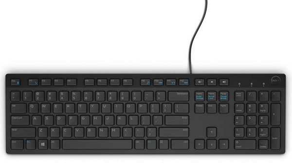 Dell KB216 Clavier Filaire AZERTY Belge, Noir