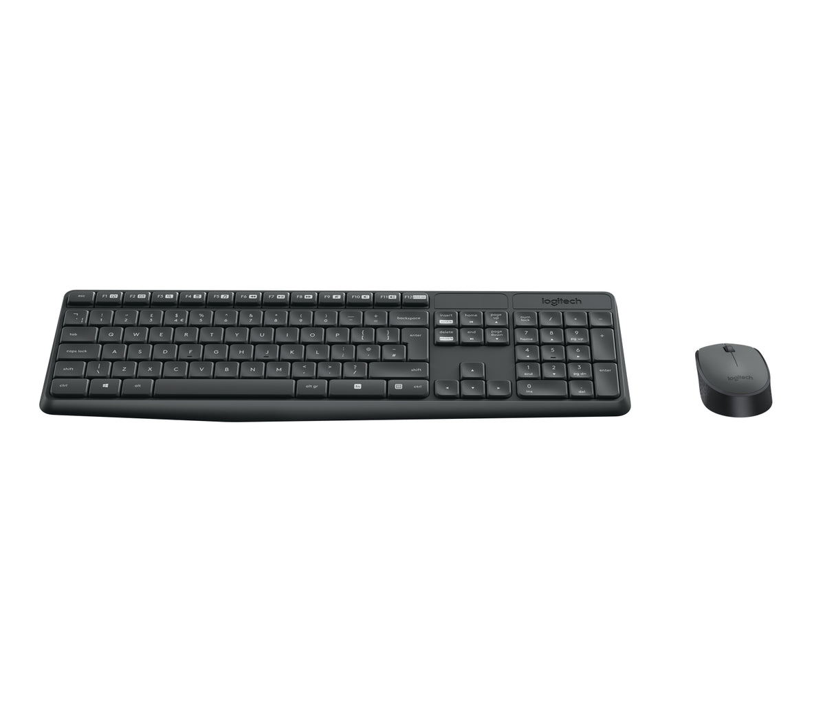 Logitech MK235 Ensemble Clavier et Souris Sans Fil, Disposition Allemande