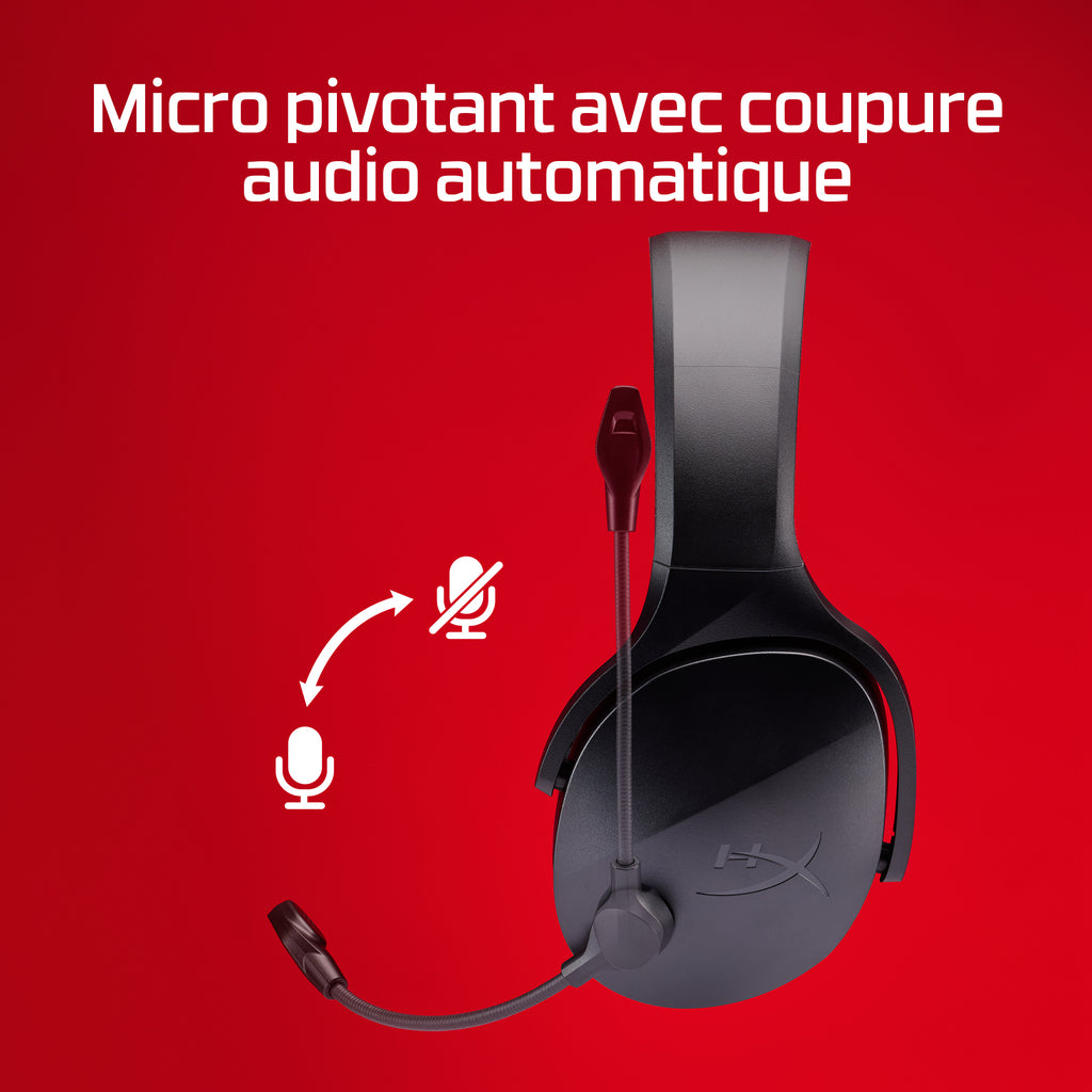 Casque de Jeu Sans Fil HyperX Cloud Jet, Noir