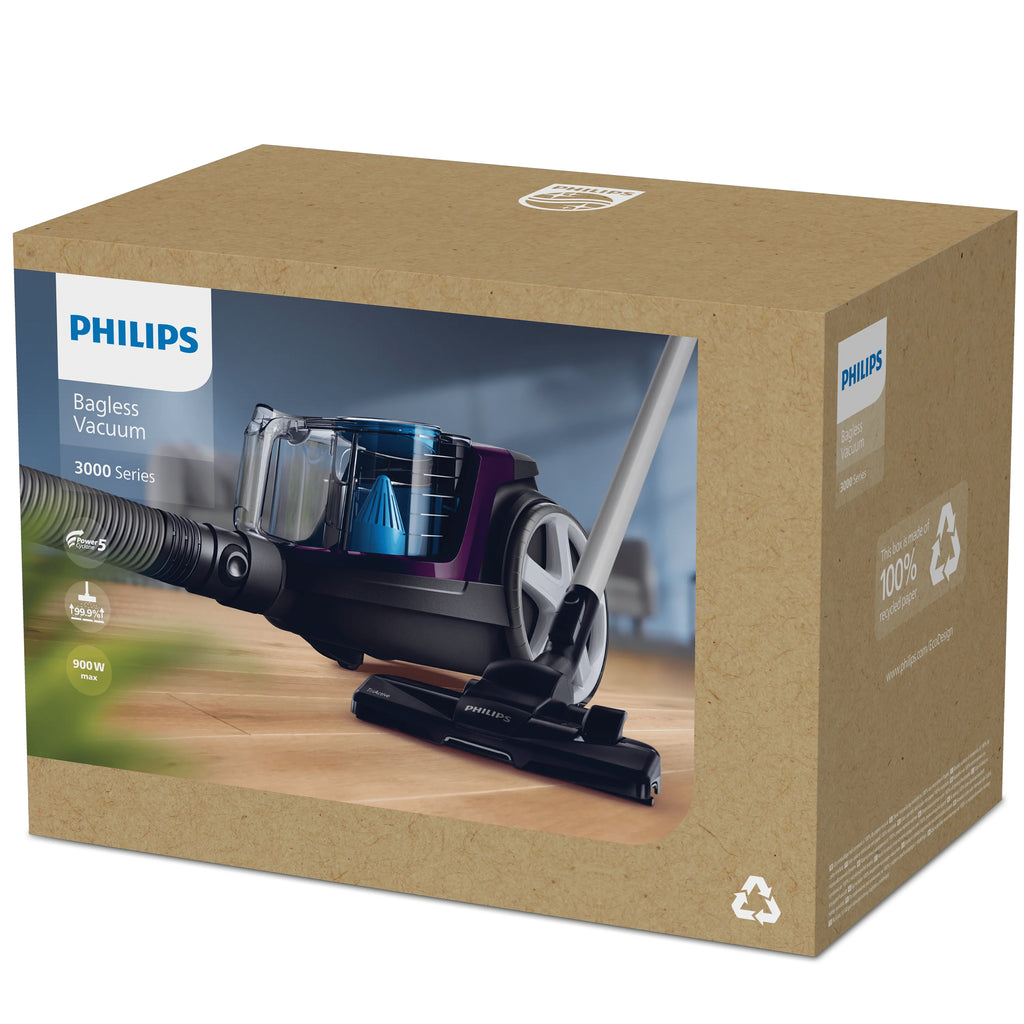 Philips 3000 series Aspirateur sans sac PowerPro Compact FC9333/09