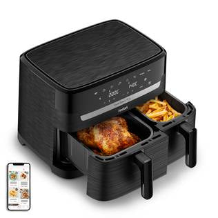 Tefal Easy Fry EY901N Double 8,3 L Autonome 2700 W Friteuse d’air chaud Noir