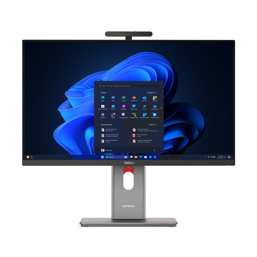 Lenovo ThinkCentre M90a Pro Gen 6 Intel Core Ultra 5 68,6 cm (27") 2560 x 1440 pixels PC All-in-One 32 Go DDR5-SDRAM 512 Go SSD Windows 11 Pro Wi-Fi 6E (802.11ax) Noir