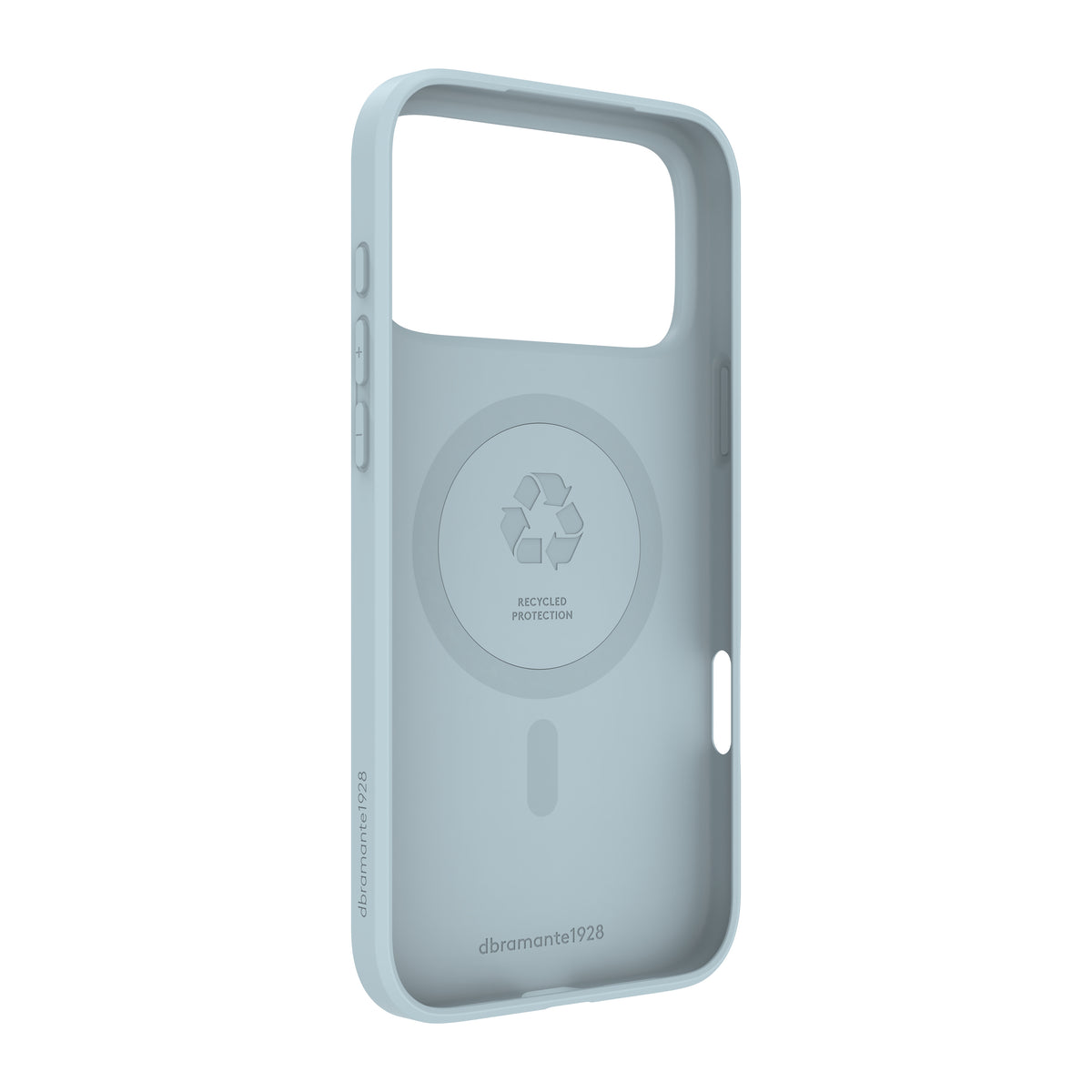 dbramante1928 Greenland Pro MS Coque de Protection Housse pour iPhone 17 Pro Max, Bleu