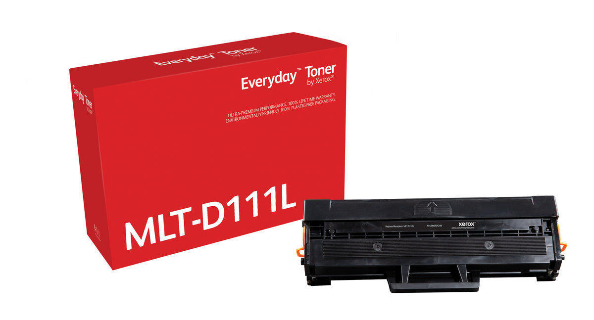 Toner Noir Everyday™ de Xerox compatible avec Samsung MLT-D111L, Grande capacité