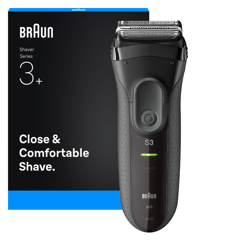 Braun Serie 3 3000S Rasoir à grille Gris