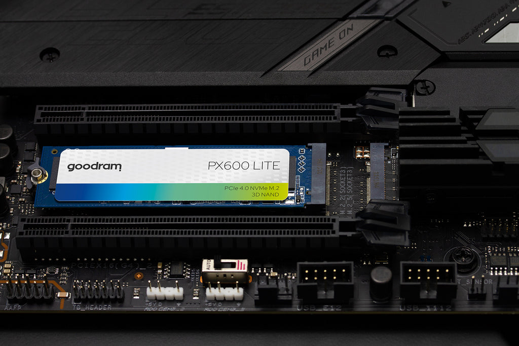 Goodram PX600 LITE SSDPB-PX600L-256-80 disque SSD 256 Go M.2 PCI Express 4.0 NVMe 3D NAND