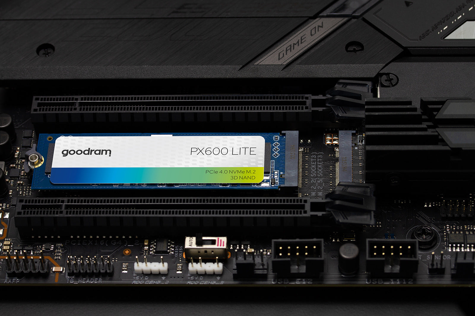 Goodram PX600 LITE SSDPB-PX600L-256-80 disque SSD 256 Go M.2 PCI Express 4.0 NVMe 3D NAND