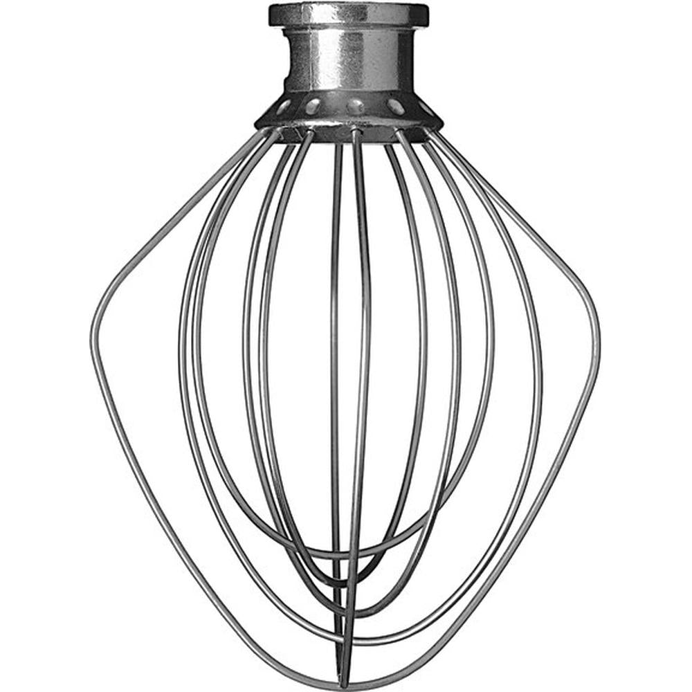 KitchenAid 5KSMBL6W Fouet en Acier Inoxydable pour Bol de 6,6 L