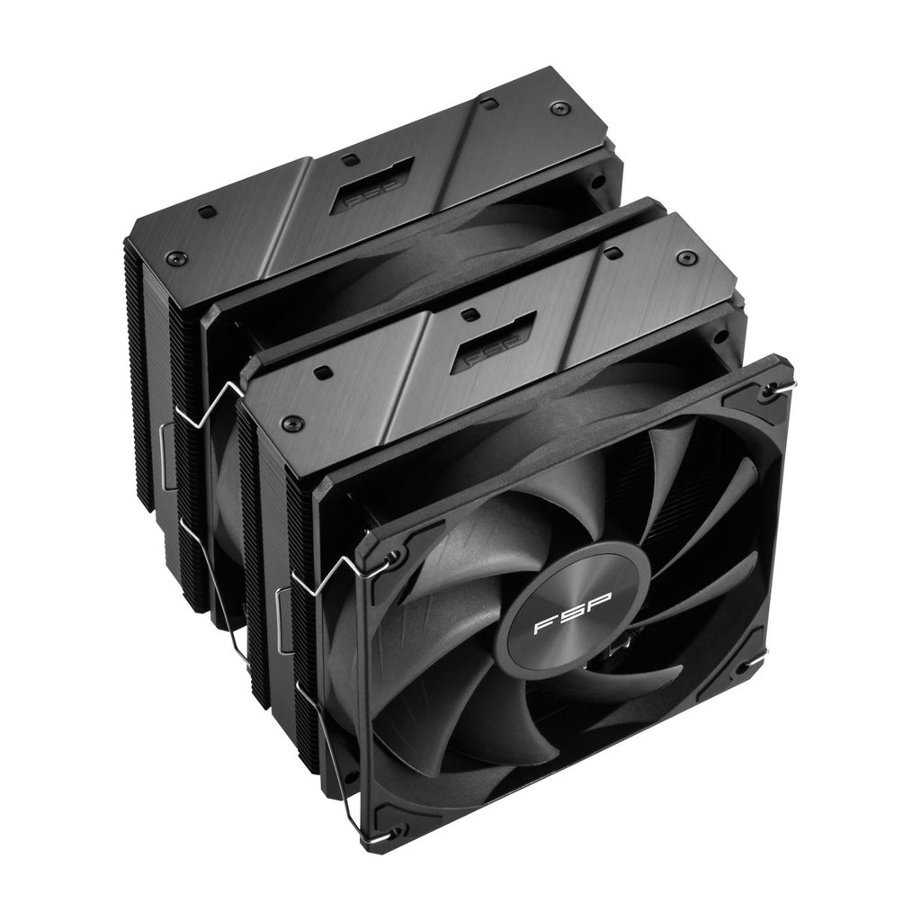 FSP MP7-B Processeur Refroidisseur d'air 12 cm Noir 1 pièce(s)