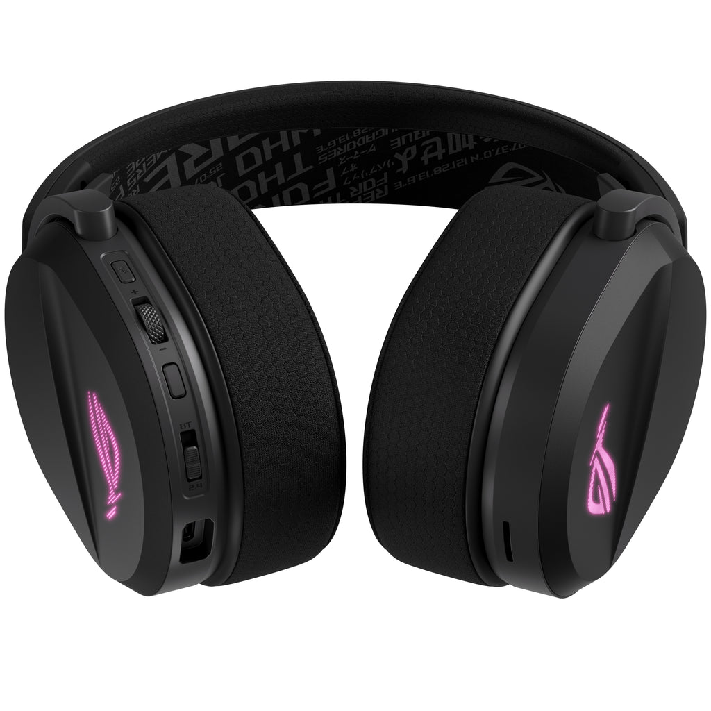 ASUS ROG Pelta Casque Gaming Filaire et Sans Fil, Bluetooth, USB Type-C, Noir