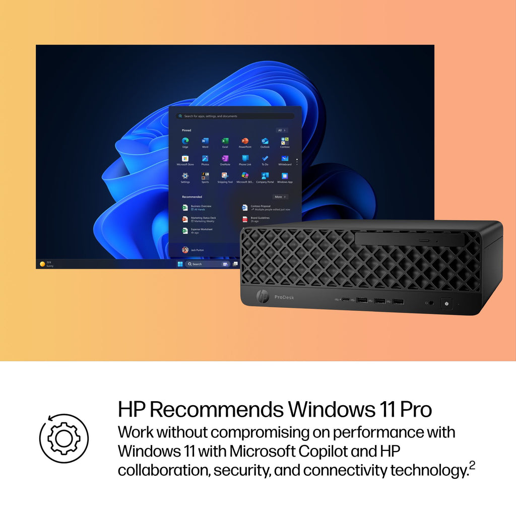 HP ProDesk 4 G1i SFF Ultra 5 225 16GB 512GB Intel Graphics Windows 11 Pro