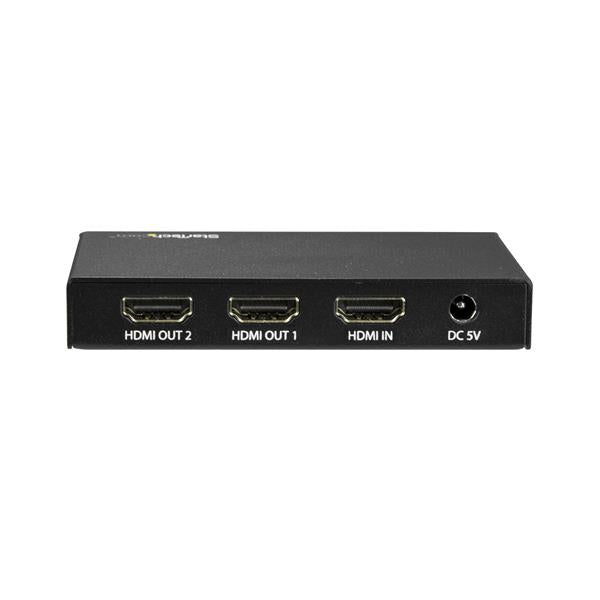 StarTech.com Répartiteur HDMI 1 entrée 2 sorties 4K 60 Hz HDR