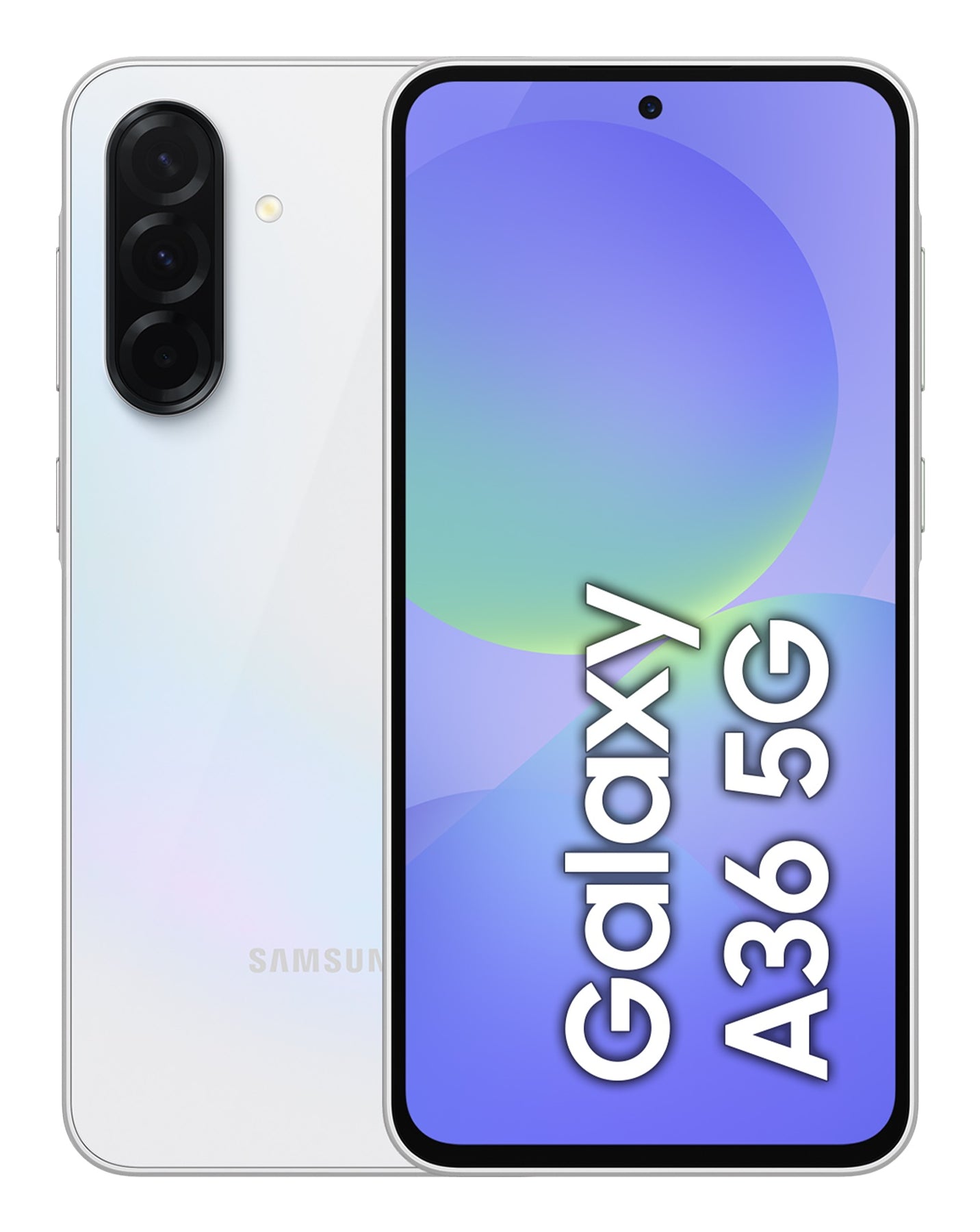 Samsung Samsung Galaxy A36 5G 17 cm (6.7") Double SIM Android 15 USB Type-C 6 Go 128 Go 5000 mAh Blanc