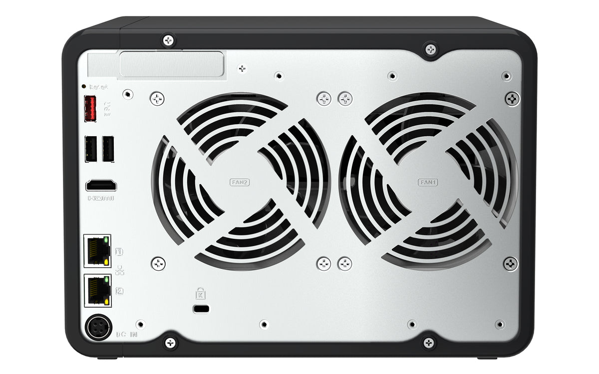 QNAP TS-664 NAS Tower Intel® Celeron® N5095 8 Go DDR4 0 To QNAP QTS Noir, Bronze