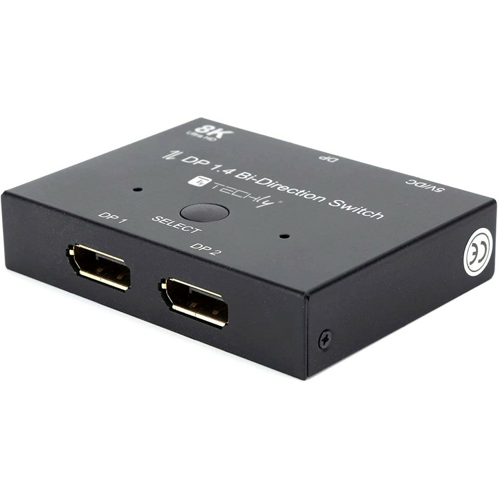 Commutateur Vidéo DisplayPort IDATA-DP-2DP-8KT 8K Ultra HD