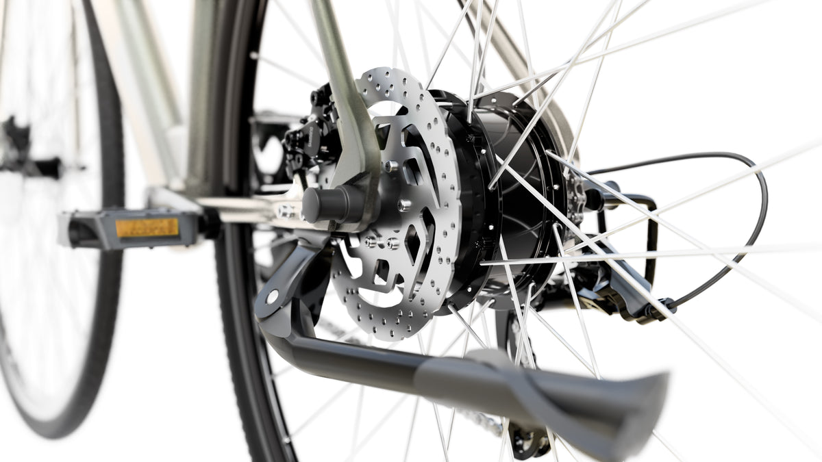 Sharp BK-GS03-EG Vélo Électrique 20 Pouces, Aluminium, Olive, 111,8 cm