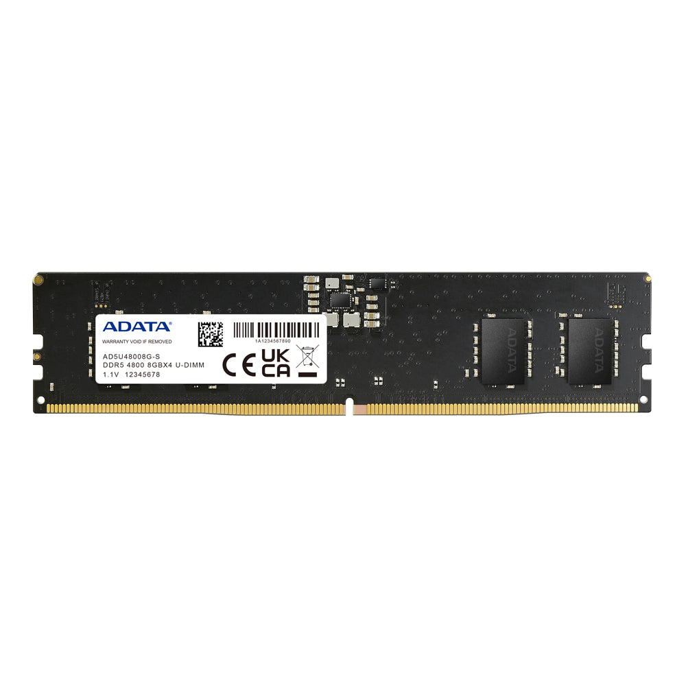 ADATA AD5U48008G-S module de mémoire 8 Go 1 x 8 Go DDR5 288-pin DIMM ECC