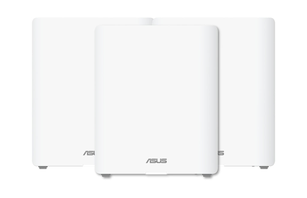ASUS BQ16 Routeur Wi-Fi 7 Tri-bande (2,4 GHz / 5 GHz / 6 GHz) 802.11be, Blanc, 3 Antennes Internes - vue 3