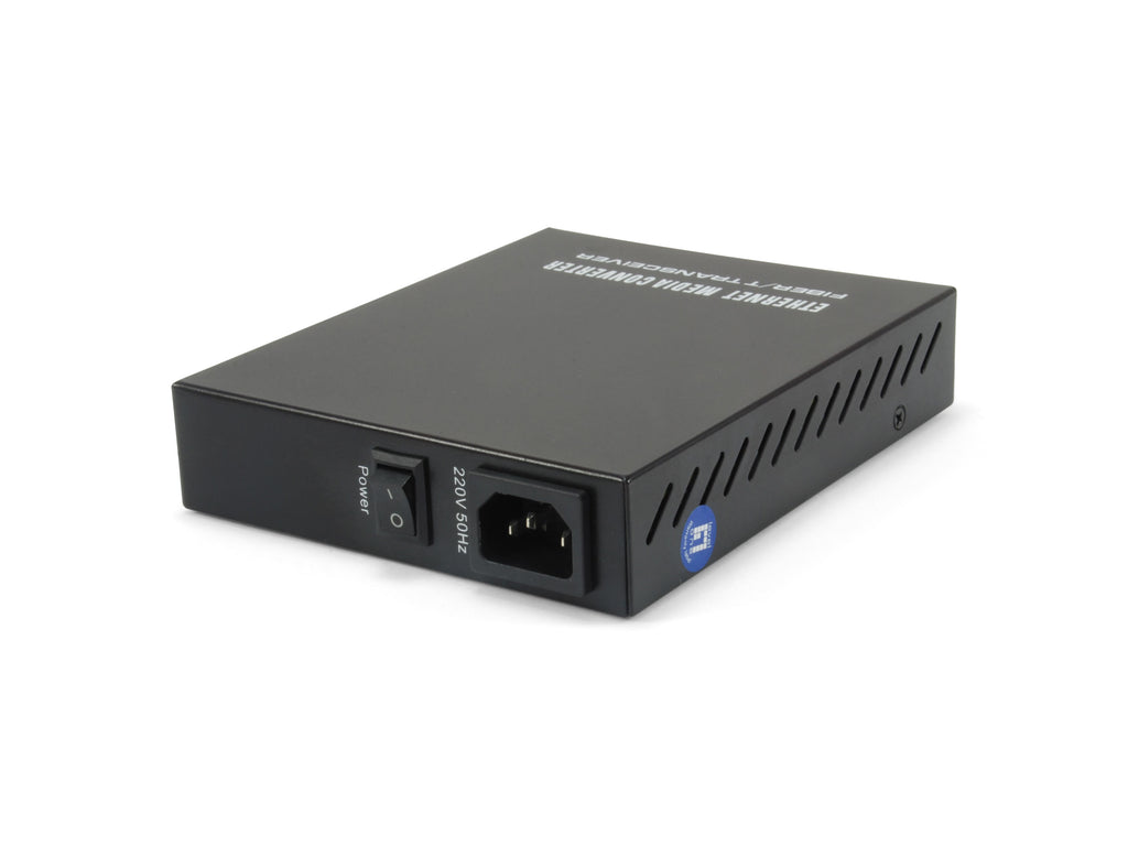 LevelOne FVM-1000 Convertisseur de Support Réseau 100 Mbit/s, Noir