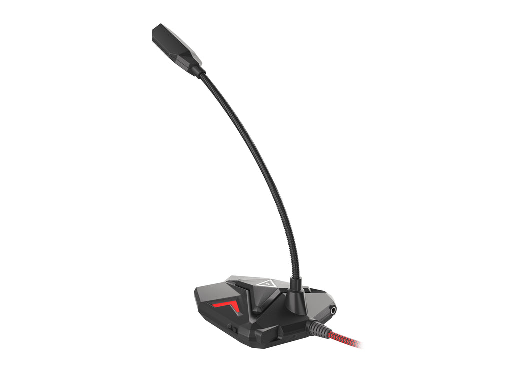 GENESIS Radium 100 Noir, Rouge Microphone de PC