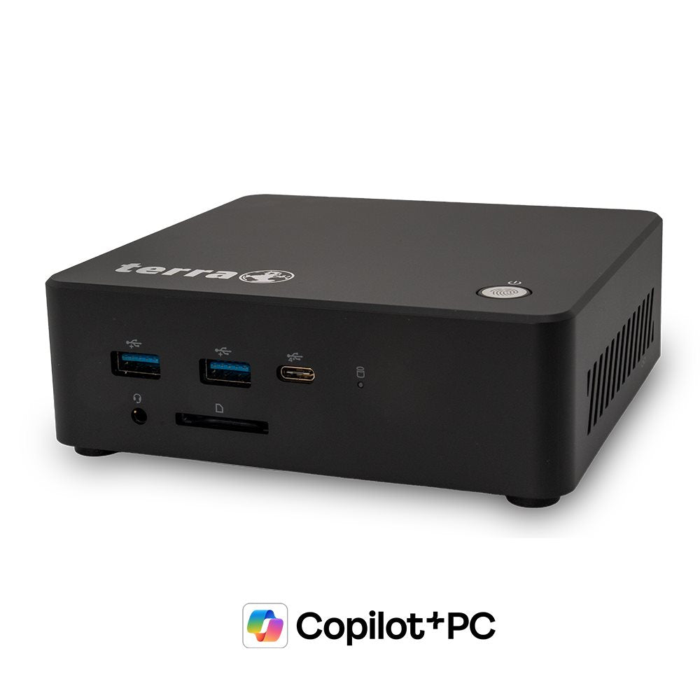 Micro PC 7000A AMD Ryzen AI 7 350, 16 Go DDR5, 500 Go SSD, Windows 11 Pro, Noir