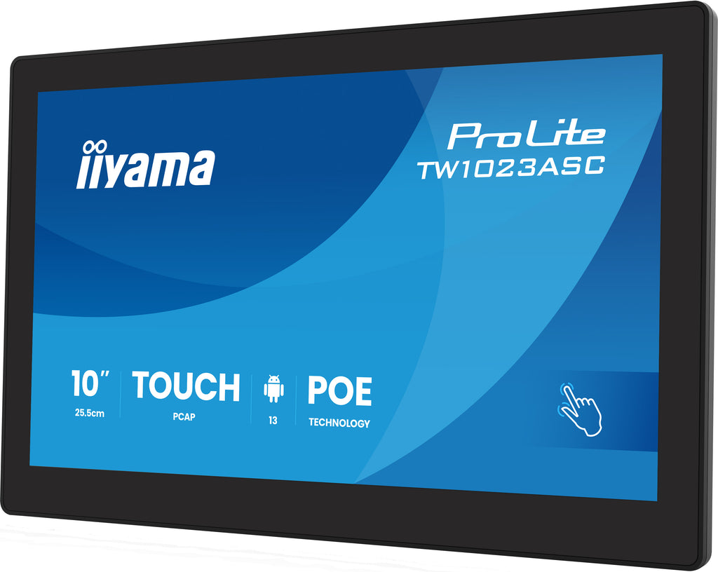 iiyama TW1023ASC-B3P Écran d'affichage dynamique Kiosk 10.1" Tactile Android Wifi Noir