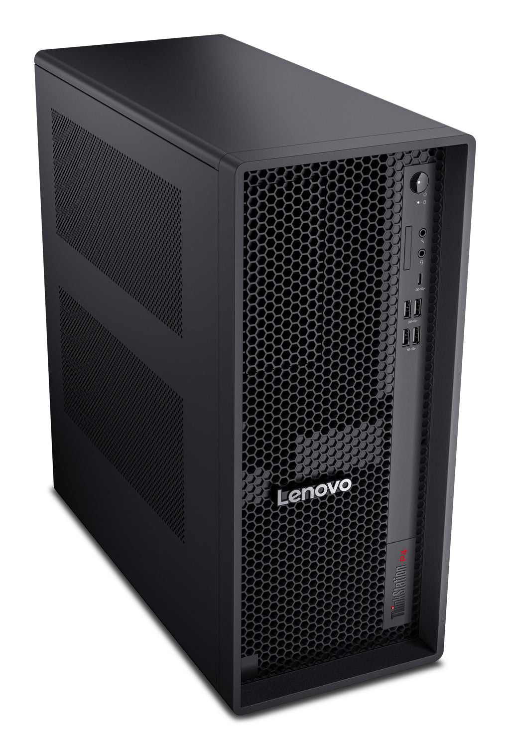 Lenovo ThinkStation P4 AMD Ryzen™ 9 PRO PRO 9965X3D 64 Go DDR5-SDRAM 1 To SSD Windows 11 Pro Tower PC Noir - vue 4