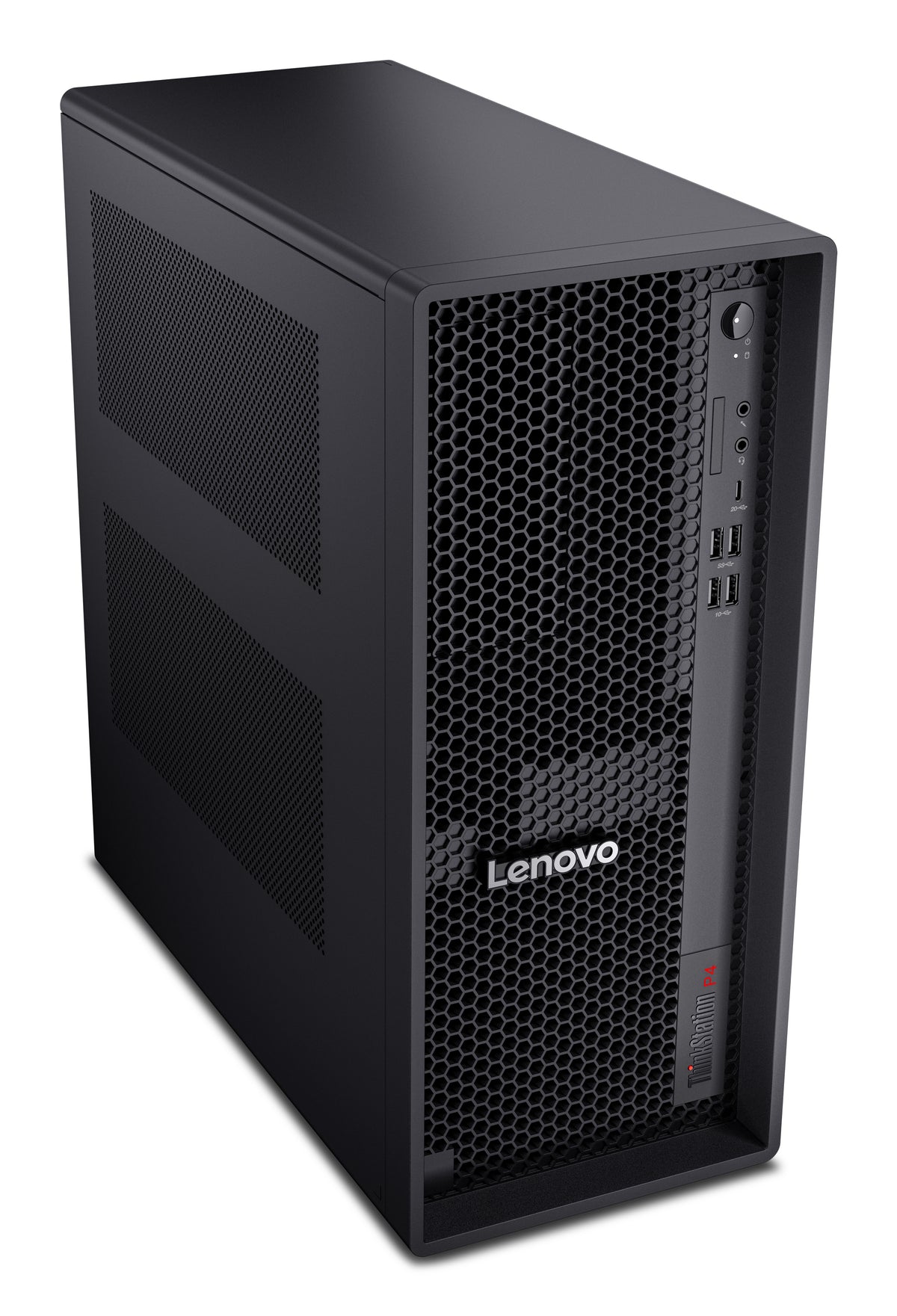 Lenovo ThinkStation P4 AMD Ryzen™ 9 PRO PRO 9965X3D 64 Go DDR5-SDRAM 1 To SSD Windows 11 Pro Tower PC Noir - vue 4