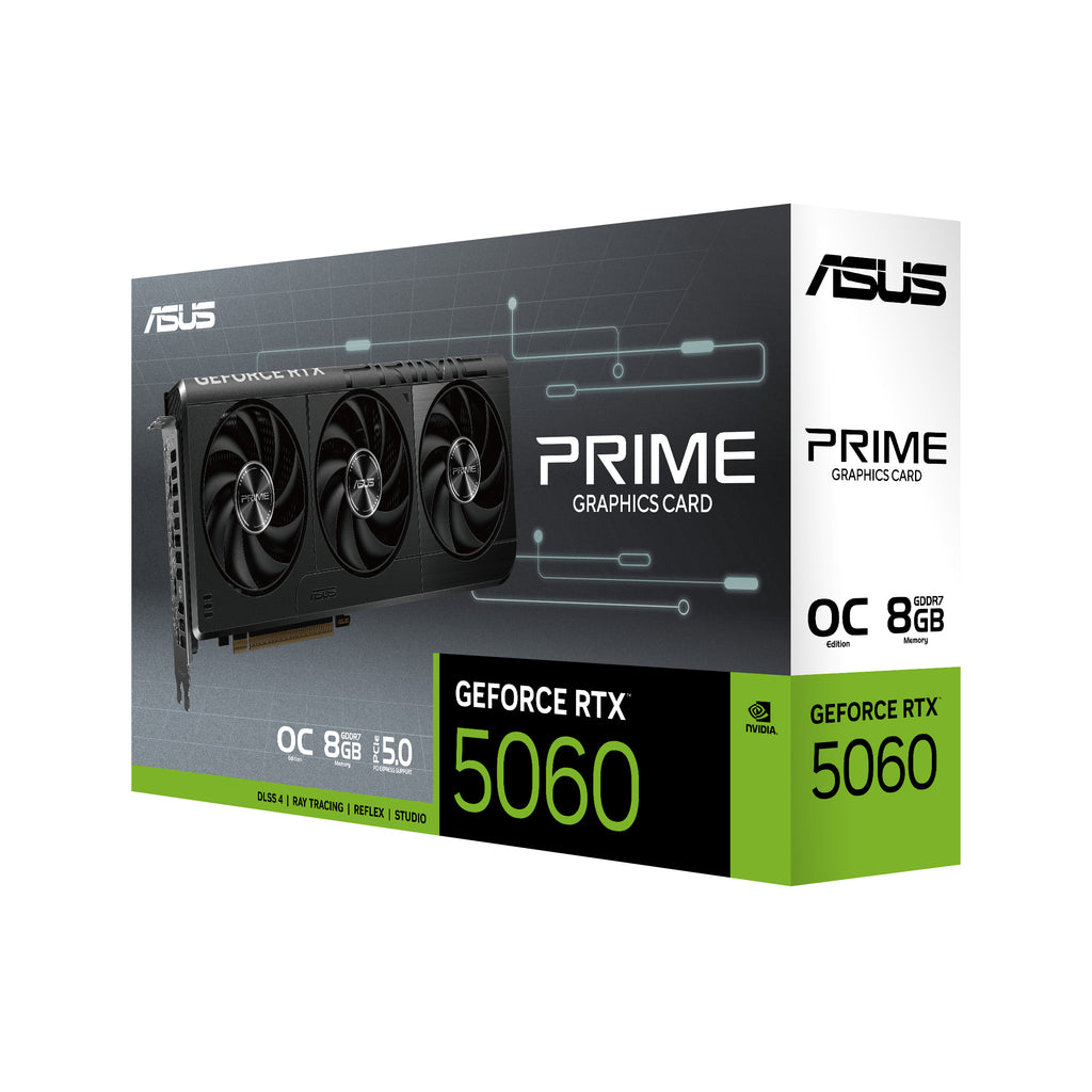 ASUS Prime -RTX5060-O8G NVIDIA GeForce RTX 5060 8 Go GDDR7