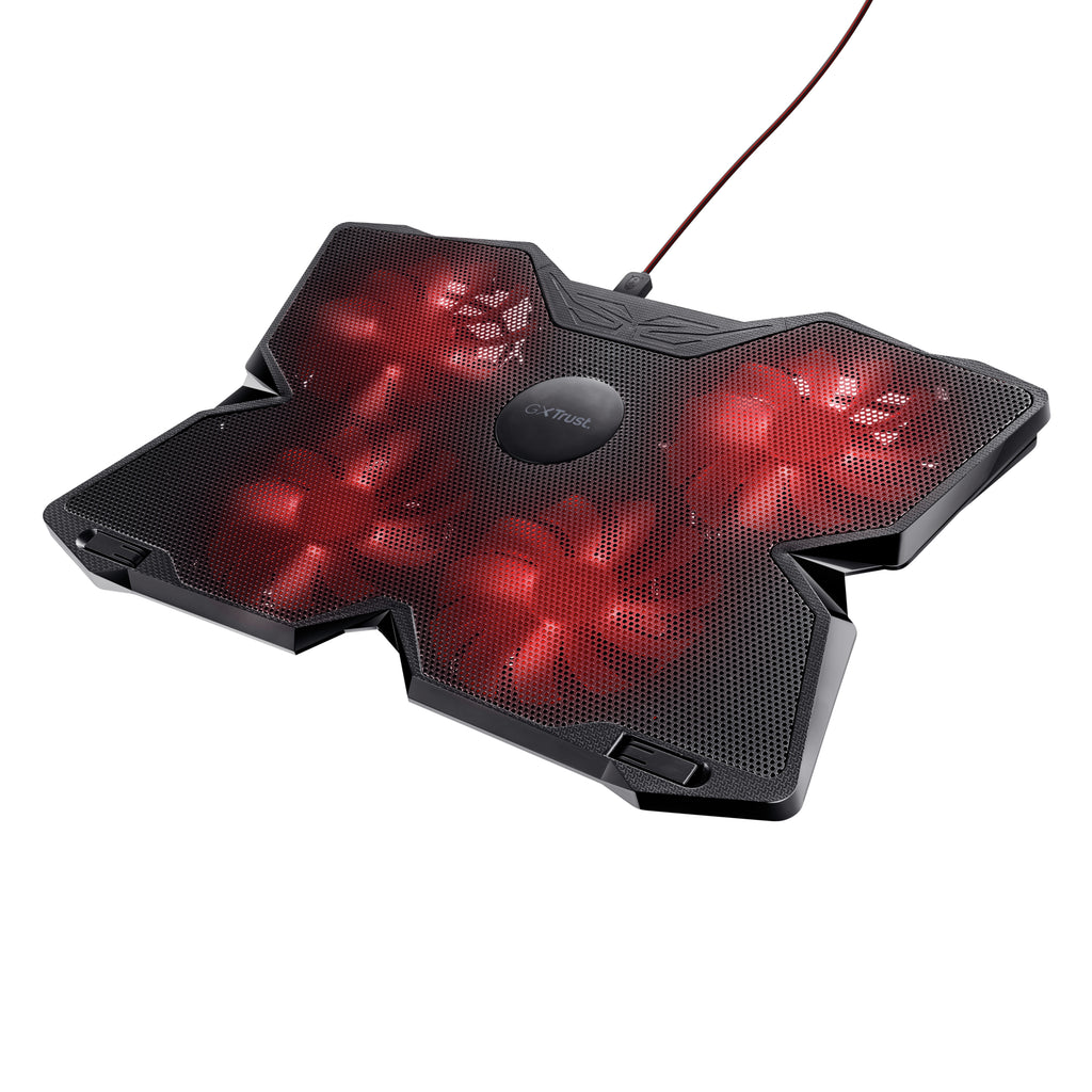Trust GXT 278 système de refroidissement pour ordinateurs portables 43,9 cm (17.3") Noir