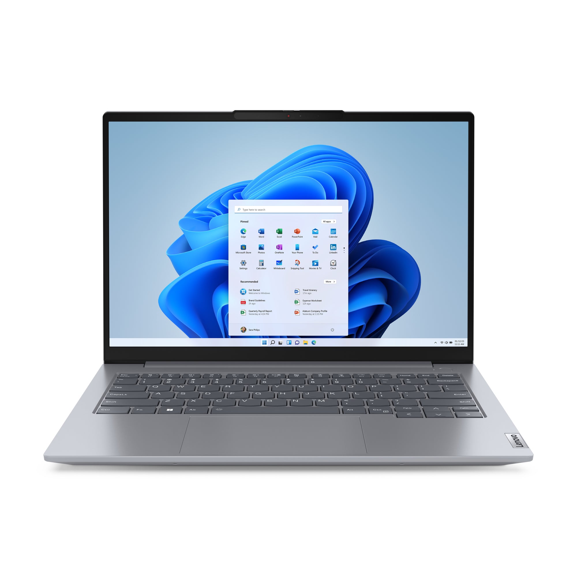 Lenovo ThinkBook 14 G6 IRL Intel® Core™ i5 i5-13420H Ordinateur portable 35,6 cm (14") WUXGA 16 Go DDR5-SDRAM 512 Go SSD Wi-Fi 6 (802.11ax) Windows 11 Pro Nordique Gris