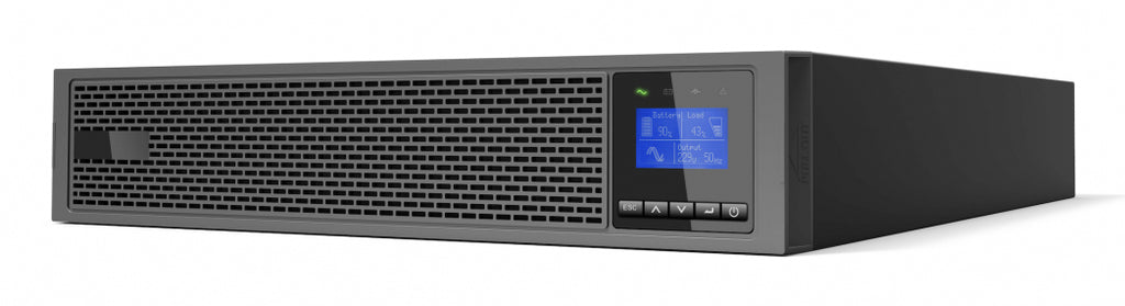 LevelOne UPS-2102 alimentation d'énergie non interruptible Double-conversion (en ligne) 2 kVA 2000 W 8 sortie(s) CA