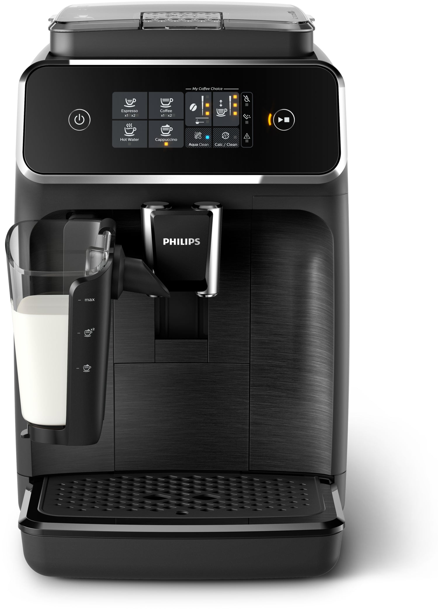 Philips 2200 series Série 2200 Noir Mat EP2230/10 Machine expresso broyeur, 3 boissons, carafe LatteGo