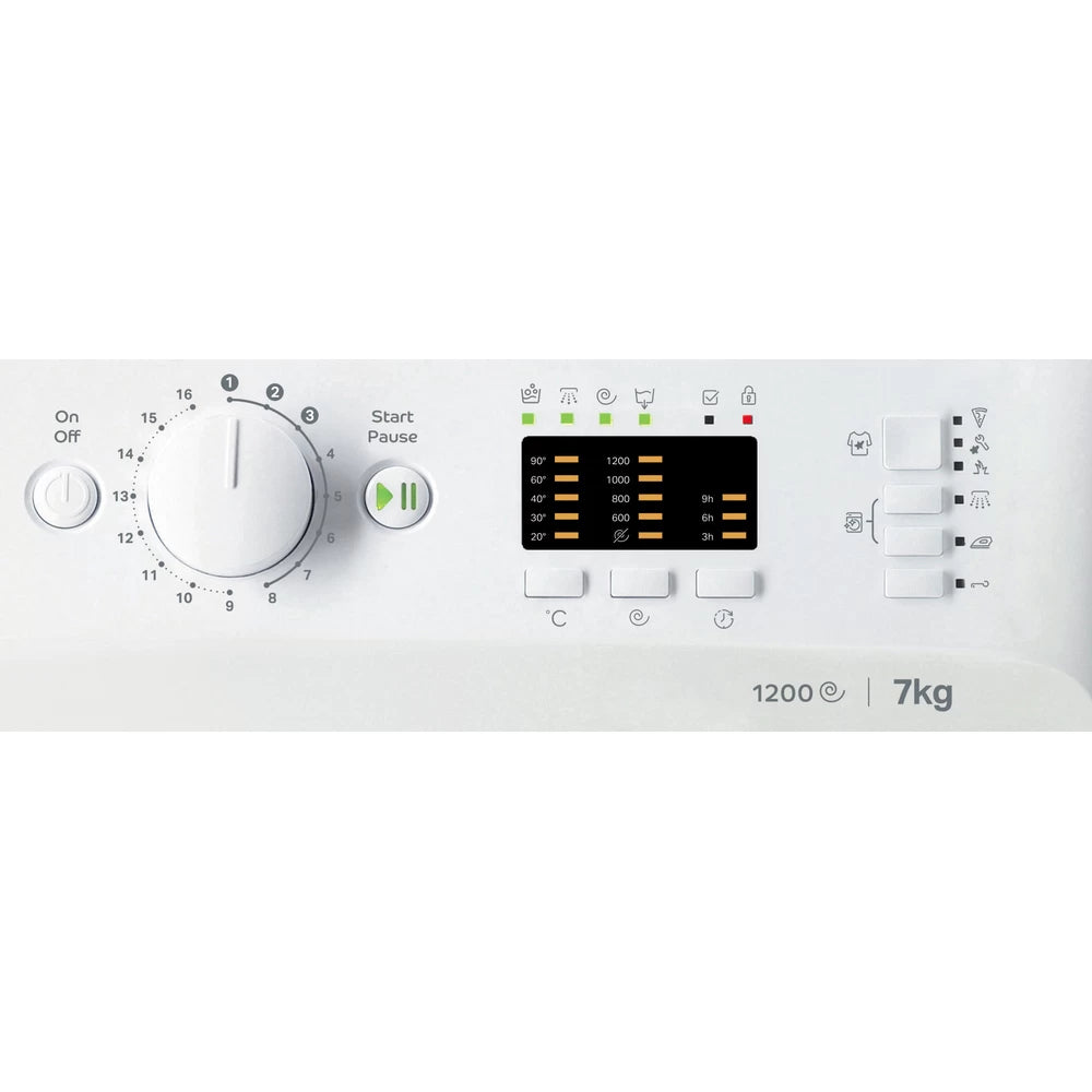 Indesit MTWA 71252 W EE machine à laver Charge avant 7 kg 1200 tr/min Blanc