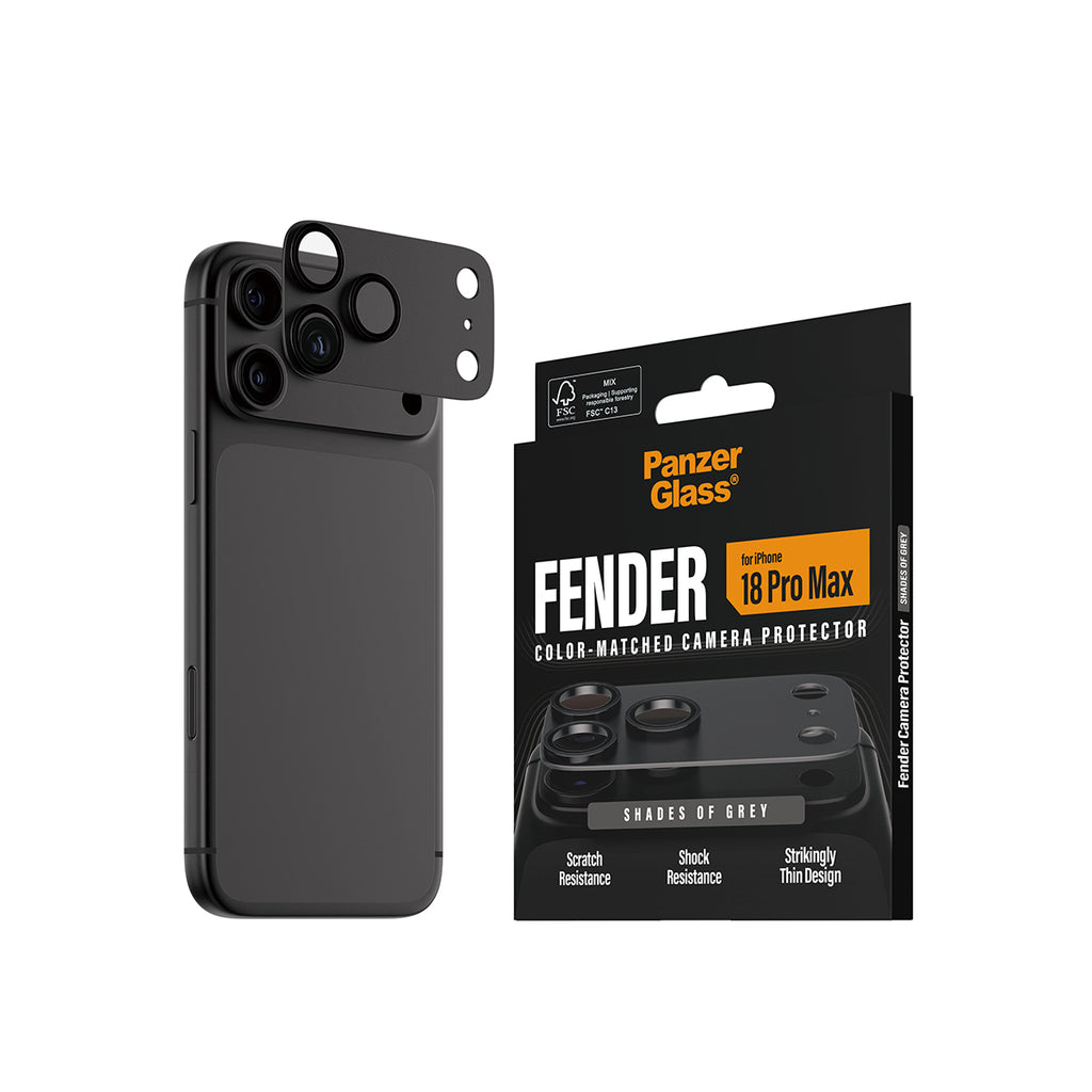 PanzerGlass ® Fender Camera Protector Shades of Grey iPhone 2026 Pro Max Protection d'écran transparent 1 pièce(s) - vue 6